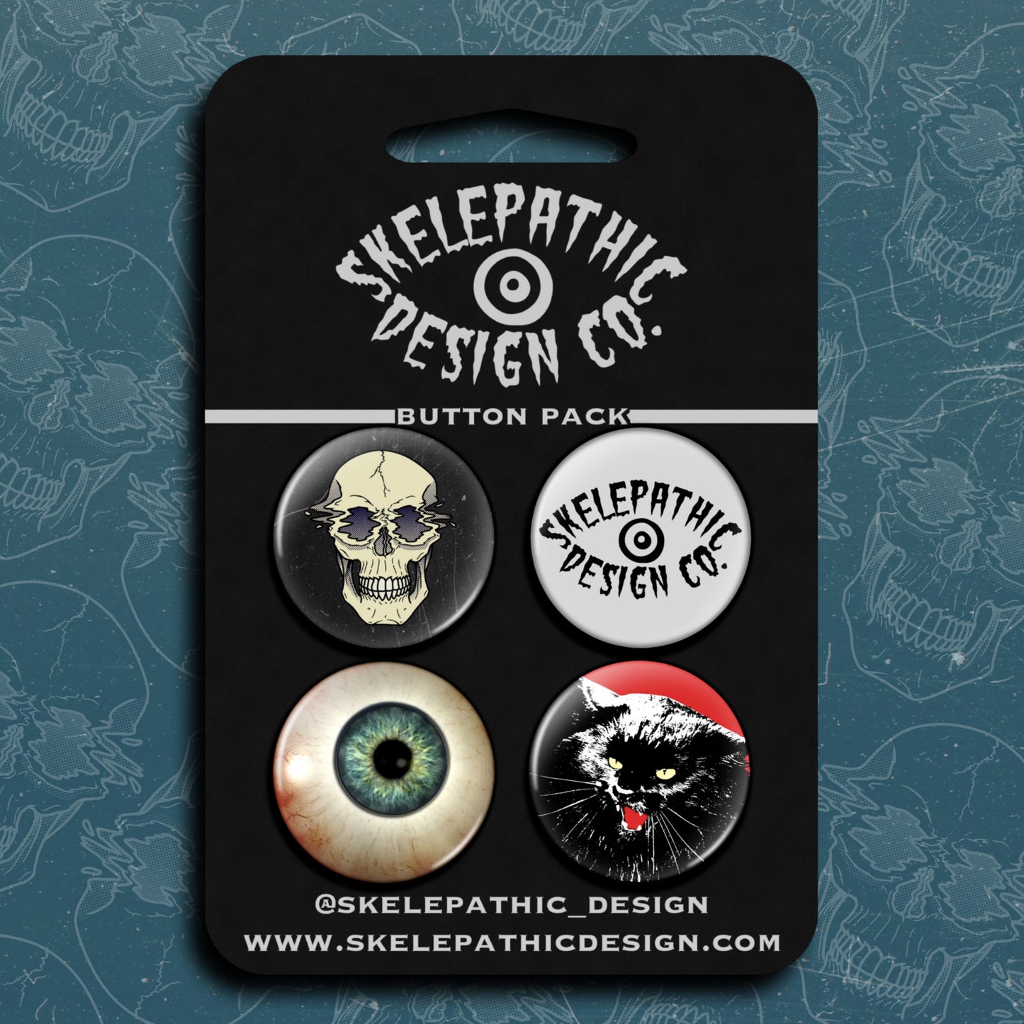 Skelepathic Button Pack
