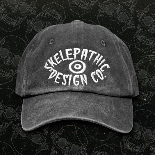 Skelepathic Eye Embroidered Hat