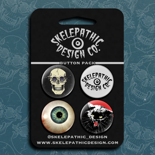 Skelepathic Button Pack